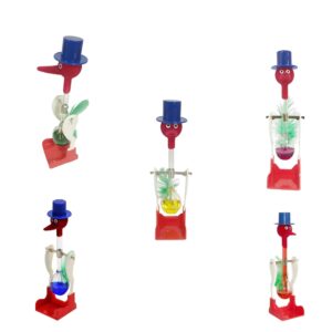 Duncan The Drinking Bird, Blue, Green, Red, Yellow, Magenta